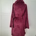 NEW M/L Victoria's Secret Short Cozy Robe in Kir