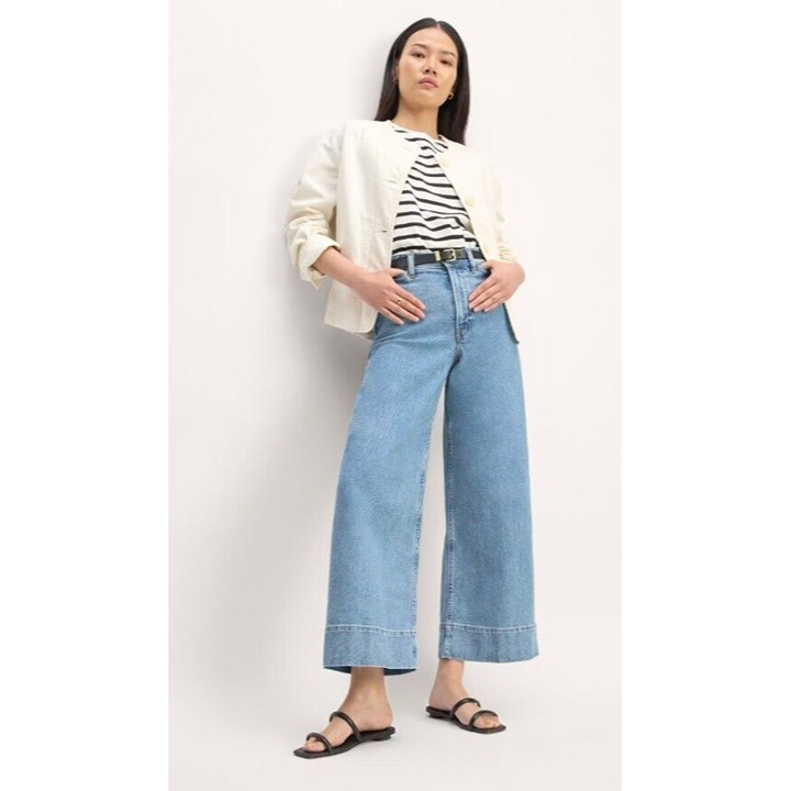 Everlane wide leg jeans Size 26