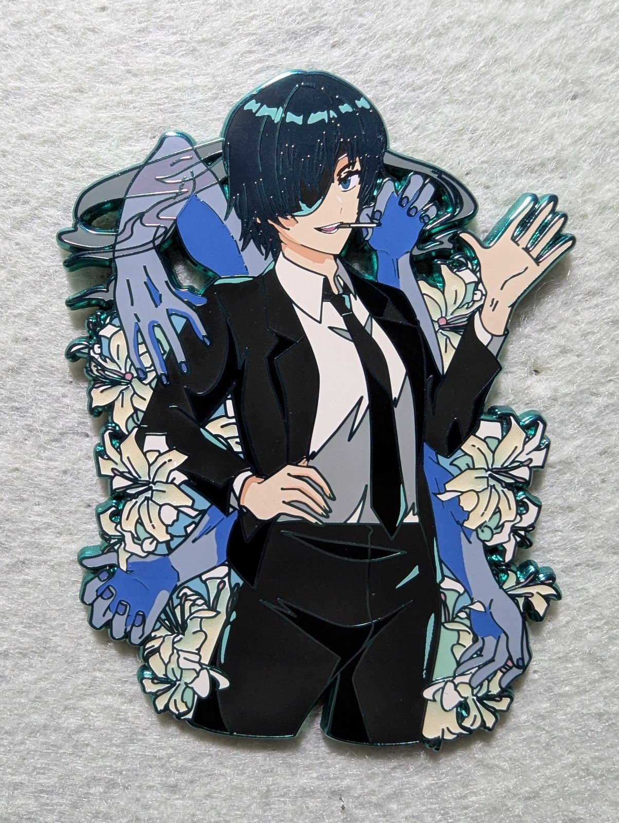 Chainsaw Man CSM Himeno Hard Enamel Pin