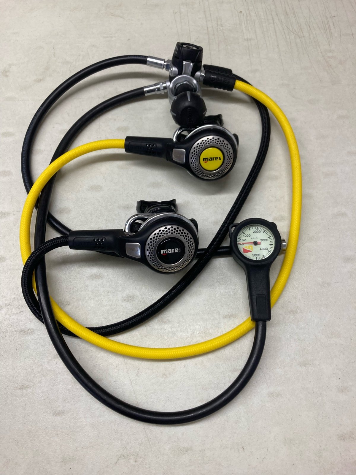 Mares Regulator set