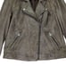 Lucky Brand Leather Moto Jacket Brown Women's Size Medium 100% Lamb Leather