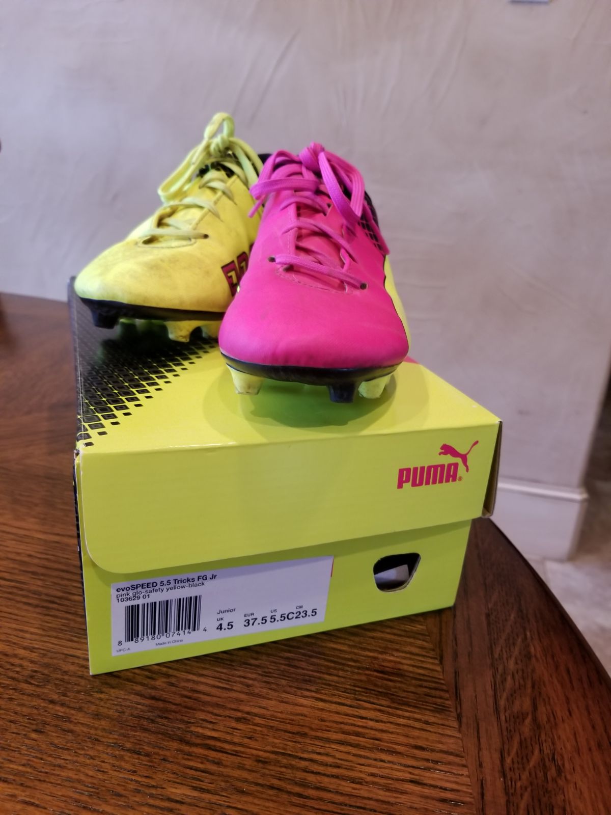 Puma soccer shoes