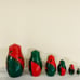 ** BEAUTIFUL** Nesting Dolls VINTAGE - EUC 4 MADE IN USSR
