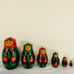 ** BEAUTIFUL** Nesting Dolls VINTAGE - EUC 4 MADE IN USSR