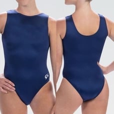 GK gymnastics spandex Classic blackout scoop back Tank Leotard 2012 adult AXS