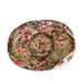 Vintage MCM McCoy Pottery Cascade Line Centerpiece Console Bowl in Scarlet 1961