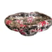 Vintage MCM McCoy Pottery Cascade Line Centerpiece Console Bowl in Scarlet 1961