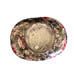 Vintage MCM McCoy Pottery Cascade Line Centerpiece Console Bowl in Scarlet 1961