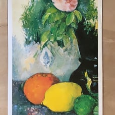 Paul Cézanne Fleurs et Fruits Vintage 1991 Art Print Poster 24 x 39