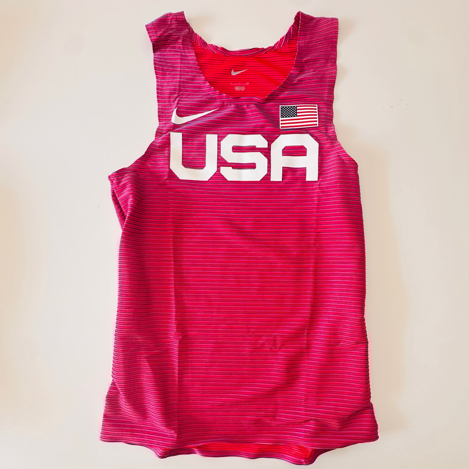Size S - Nike USA Olympic Team Pro Elite Track Running Singlet  AO8669-602