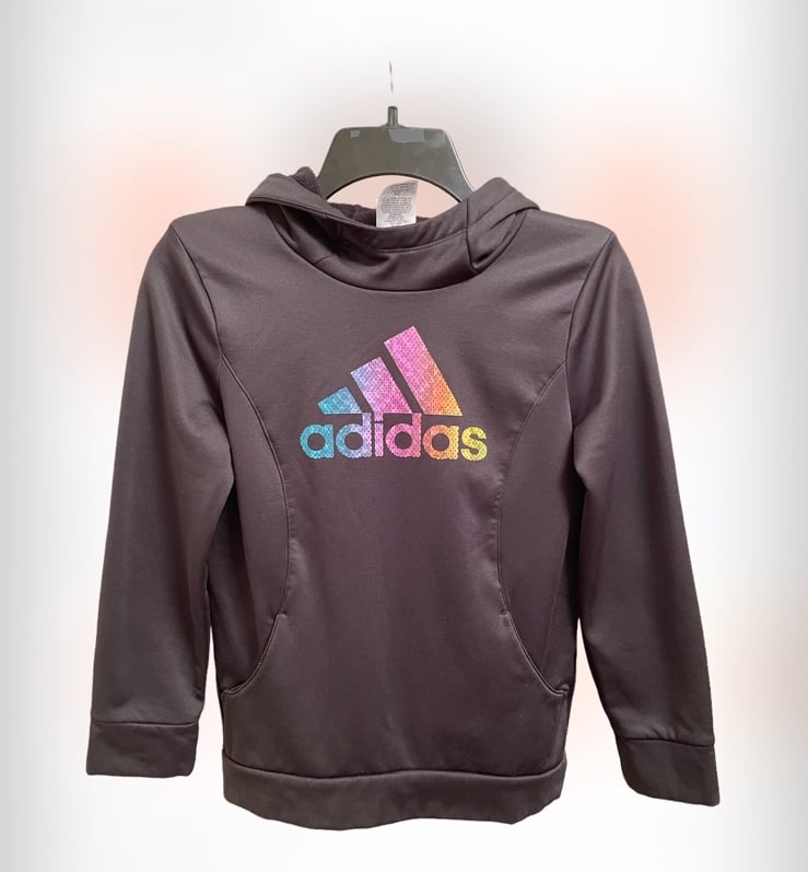 Rainbow adidas cheap hoodie