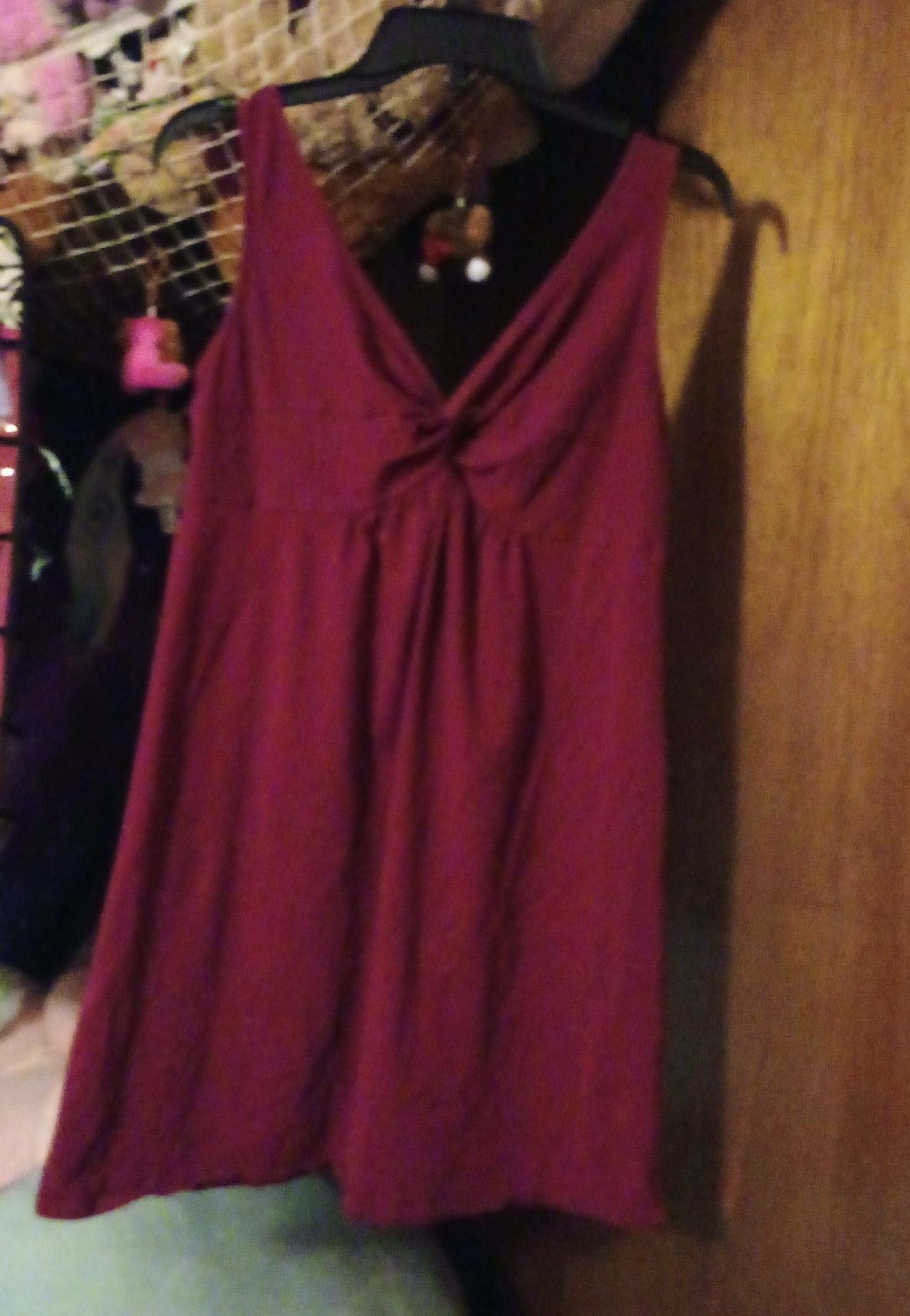 Loft women's M maroon sundress