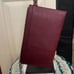 Michael Kors NWOT Burgundy and Gold Diamond Large Wristlet No Callouts