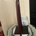 Michael Kors NWOT Burgundy and Gold Diamond Large Wristlet No Callouts
