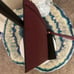 Michael Kors NWOT Burgundy and Gold Diamond Large Wristlet No Callouts