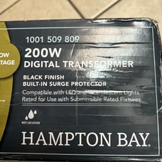Hampton bay 200 watt digital transformer