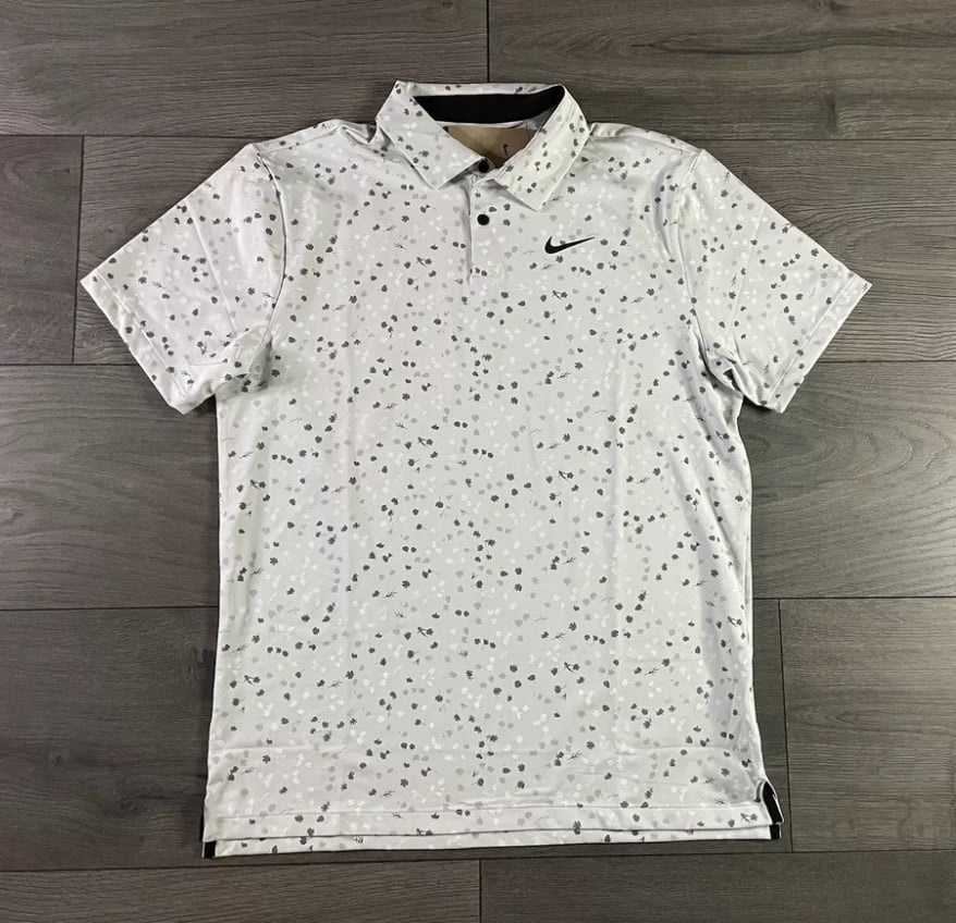 Nike Dri-FIT Tour Floral Print Golf Polo