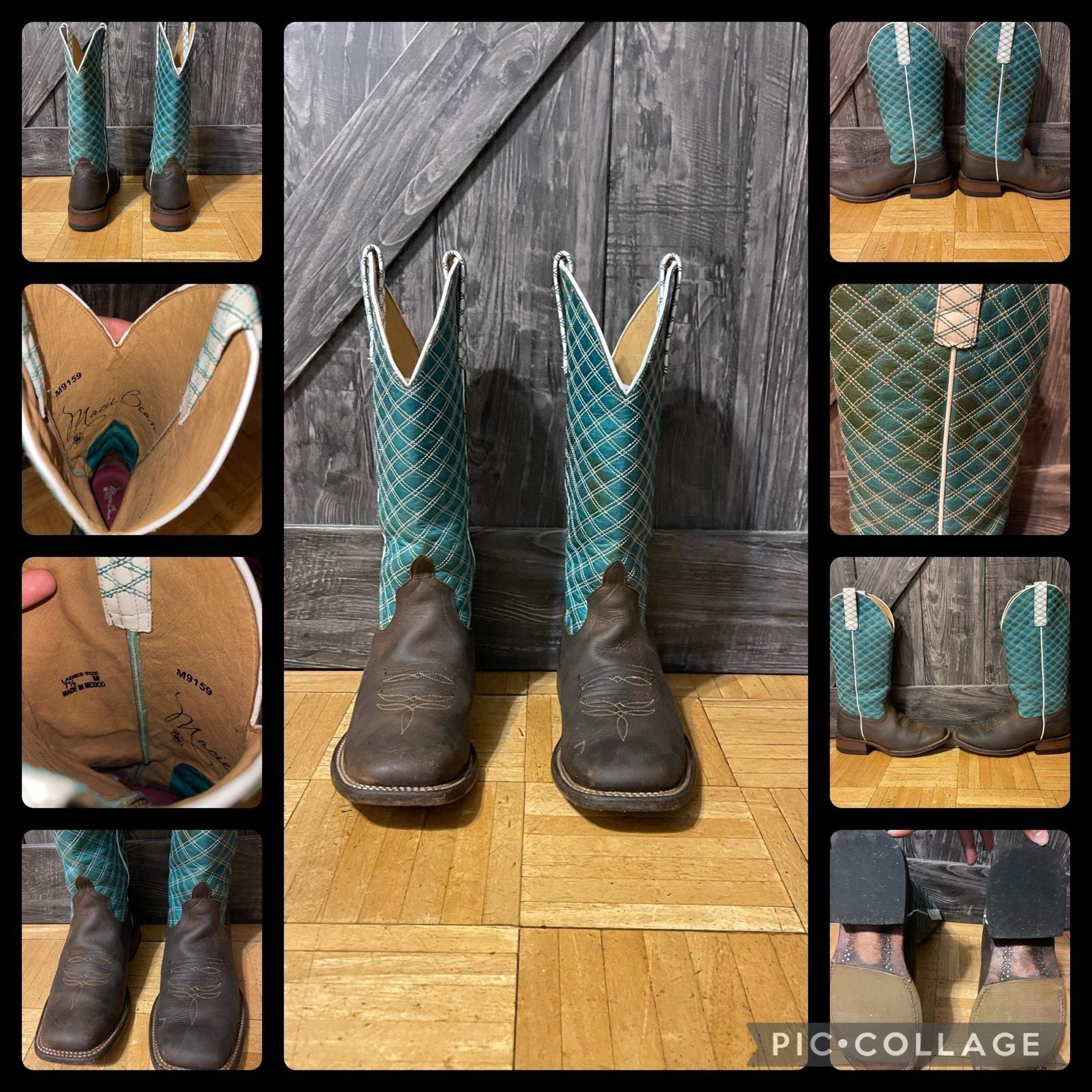 woman’s macie bean “tex marks the spot” cowboy  boots