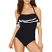 Coco Reef 14 One-piece 38/C Swimwear Agate Ruffle Removable Strap bathing suit