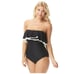 Coco Reef 14 One-piece 38/C Swimwear Agate Ruffle Removable Strap bathing suit