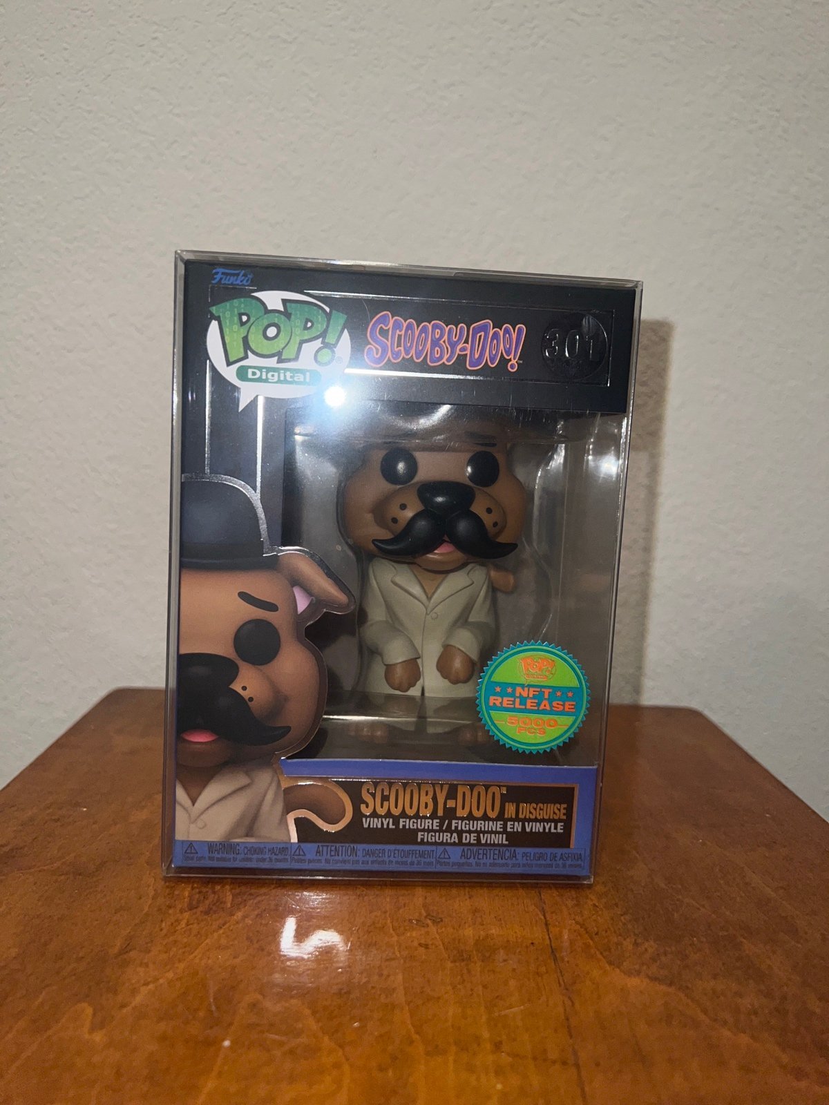 Scooby Doo in Disguise Funko Pop with Protector