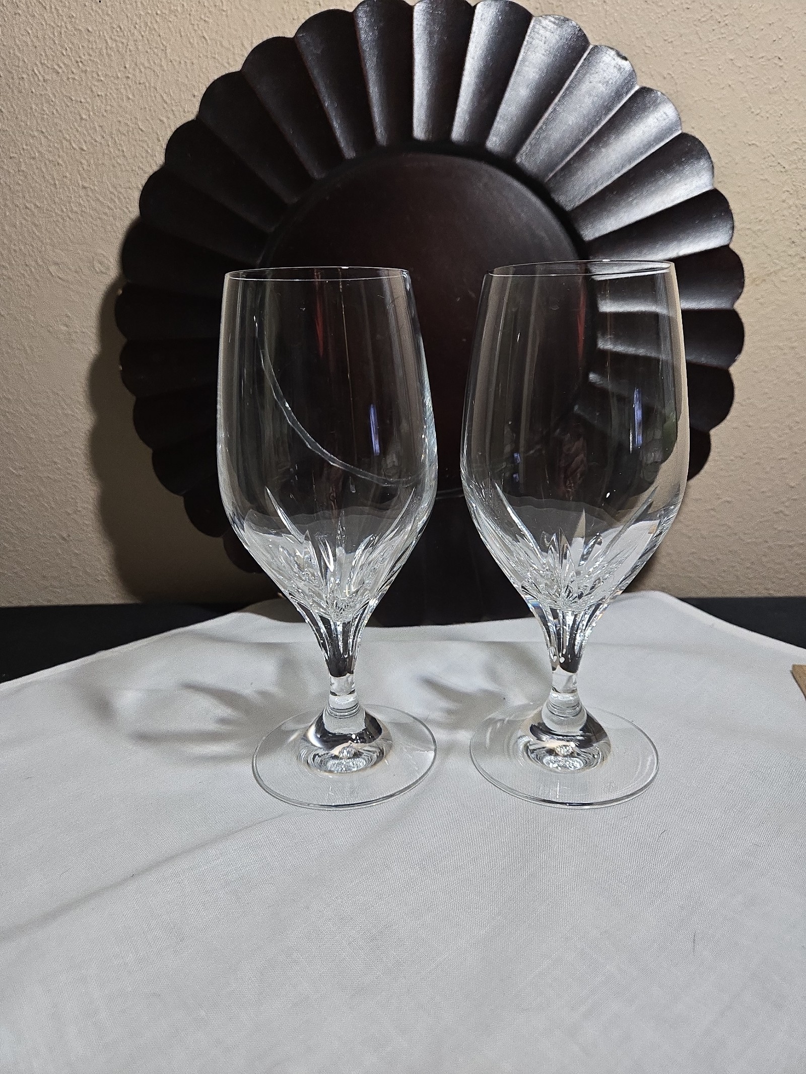 Zwiesel Gala Ice Tea Stem Crystal Glasses.
