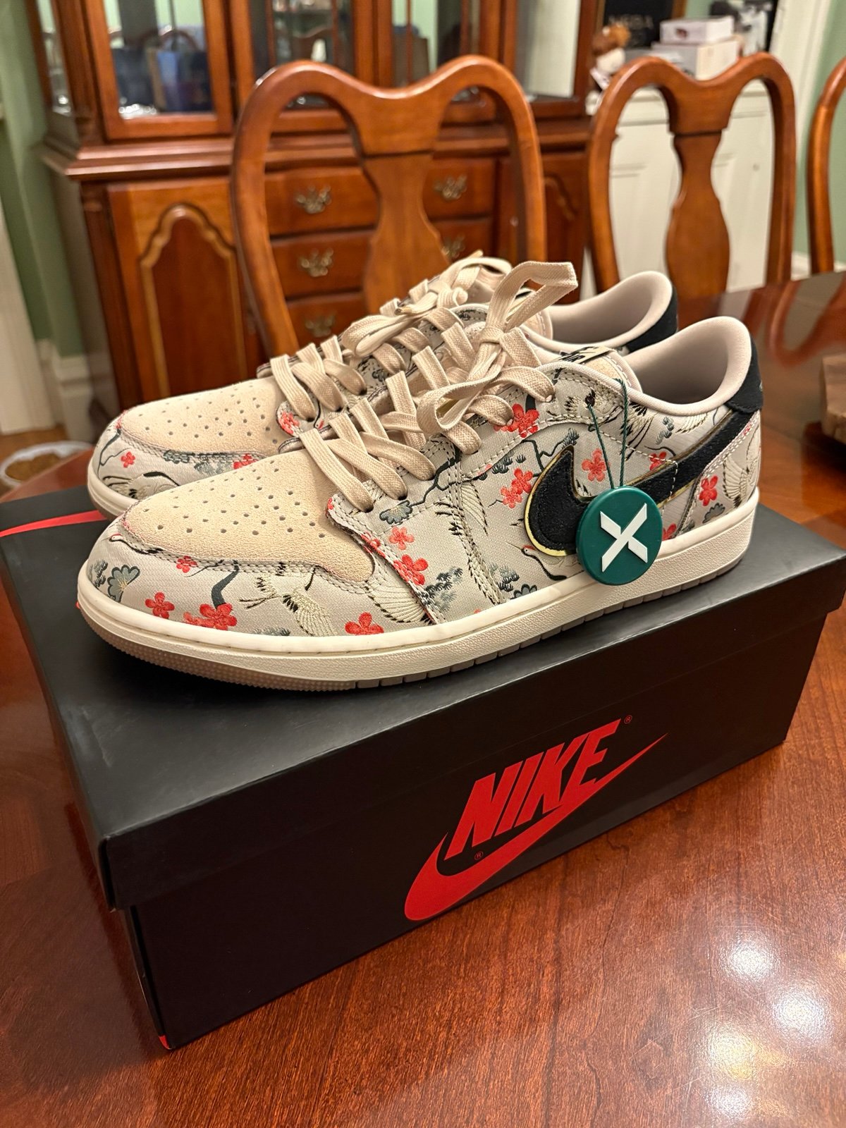 Air Jordan 1 Retro Low OG Rui Hachimura Oatmeal NWT Size 11