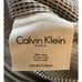 Pair CALVIN KLEIN Standard Pillow Shams heavyweight beige tweed originally 110
