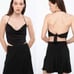 NWT Capulet Jayden Halter Neck Cami Open Back Handkerchief Black S