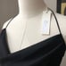 NWT Capulet Jayden Halter Neck Cami Open Back Handkerchief Black S