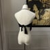 NWT Capulet Jayden Halter Neck Cami Open Back Handkerchief Black S