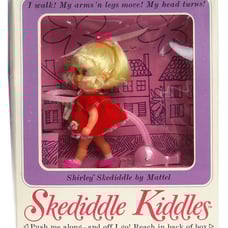 Vintage 1968 Mattel Liddle Kiddle Shirley Skediddle Mint New Factory Sealed NRFB