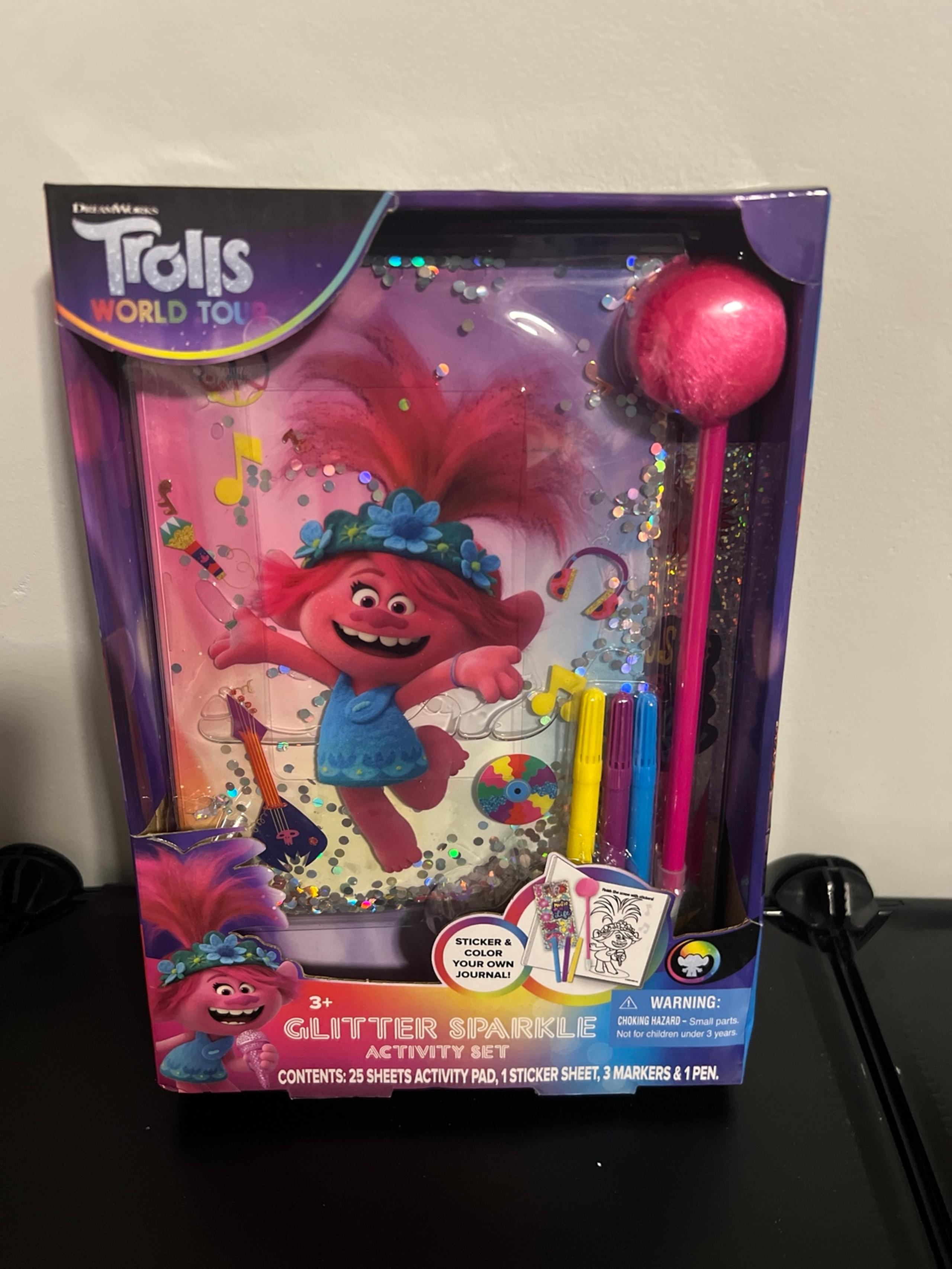 Trolls World Tour Glitter sparkle activity  book