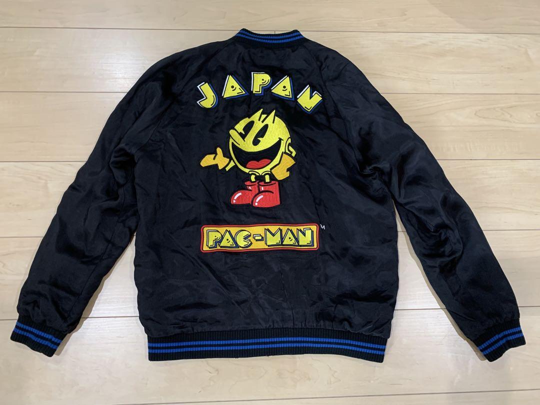 Pac-Man Reversible Souvenir Jacket with Embroidery, Size M