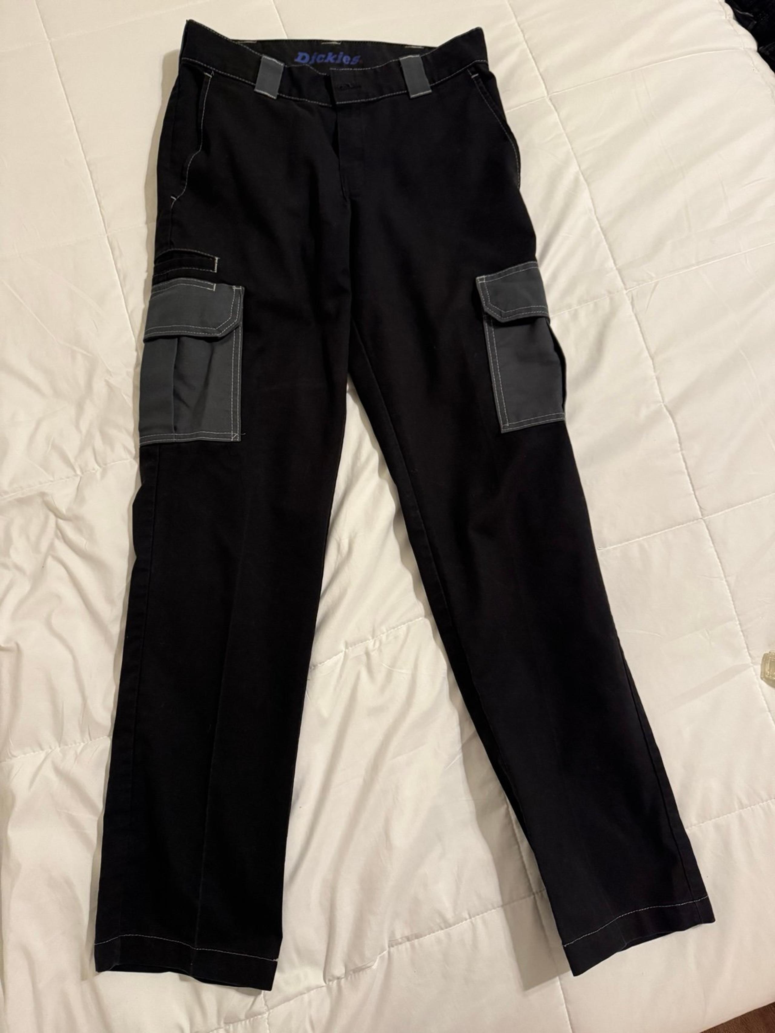 Black and Gray Dickies Cargo Pants