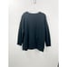 Vintage Zucca Black Oversized Asymmetrical Pullover Sweatshirt M
