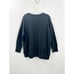 Vintage Zucca Black Oversized Asymmetrical Pullover Sweatshirt M