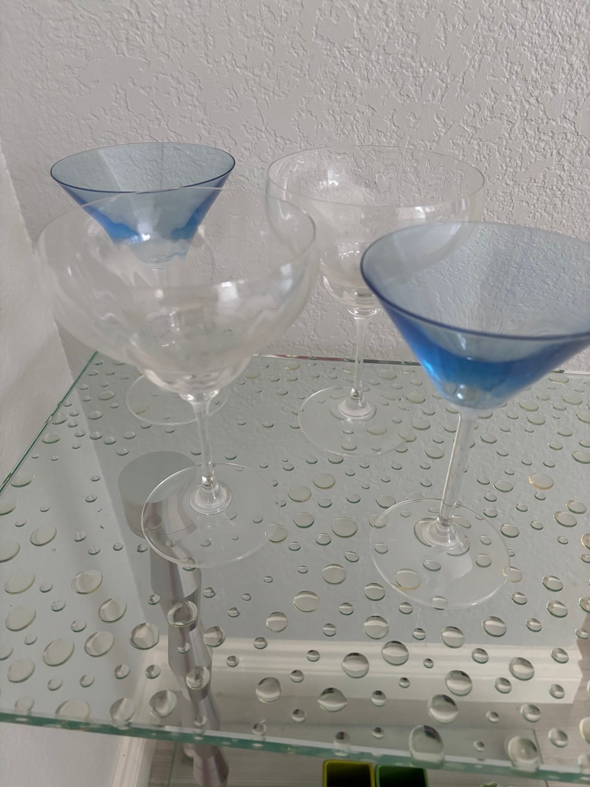 Cocktail glasses from Crate Barrel
