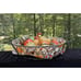 17” Wire Basket Harvest Thanksgiving Pumpkins Fall Leaves With Fake Gords