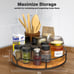 Turntable Organizer for Cabinet Pantry Kitchen Countertop Refrigerator Organizer
