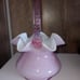 Fenton glass basket
