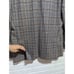 Peter Millar Men's Blue Brown Plaid Wool Elbow Pads 2- Button Blazer Jacket Size