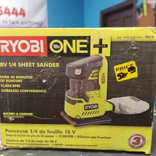ryobi 18v 1/4 sheet sander