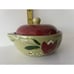 MCM Stangl Avocado Gravy Boat, Creamer/Sugar Bowl w/ Lid