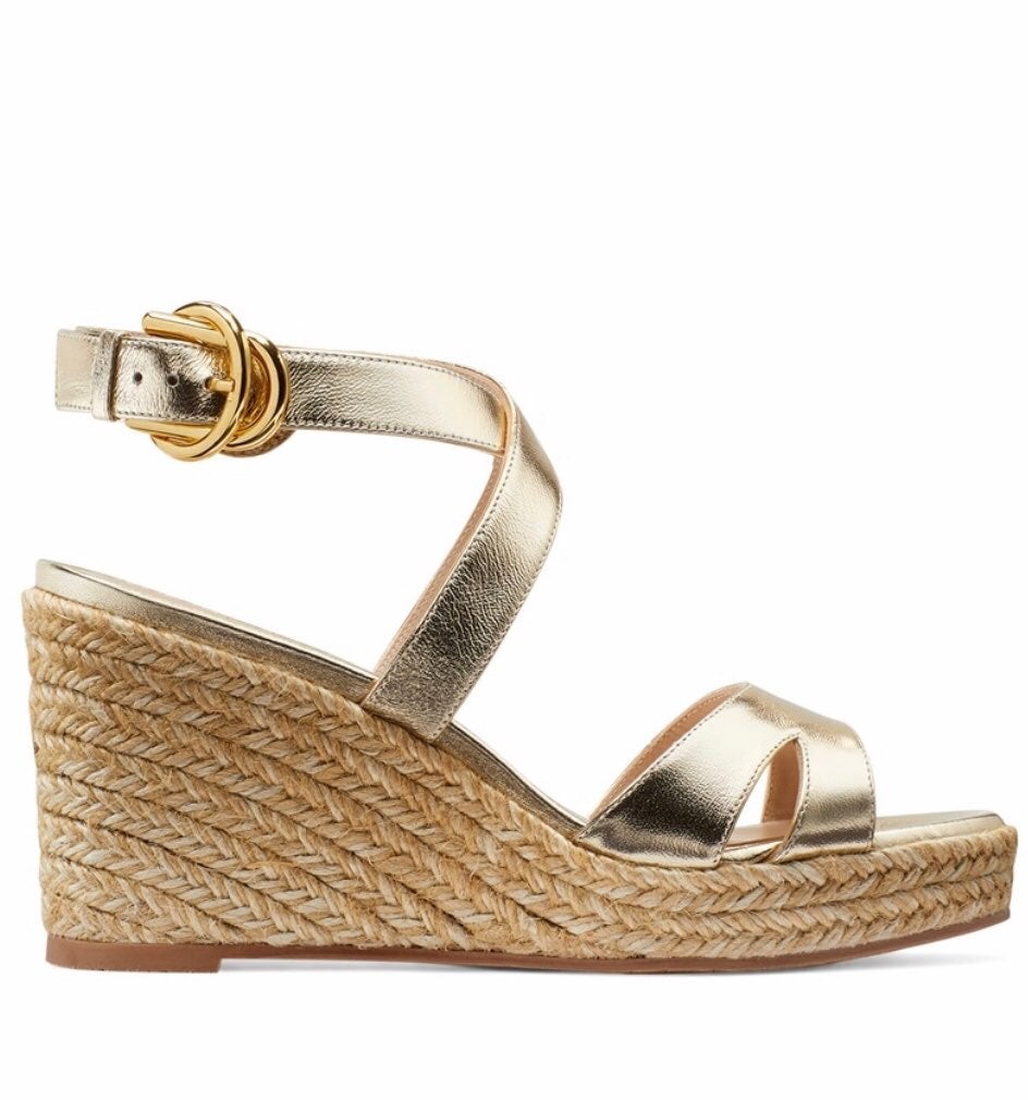 Stuart Weitzman The Zuzu Wedge Sandals