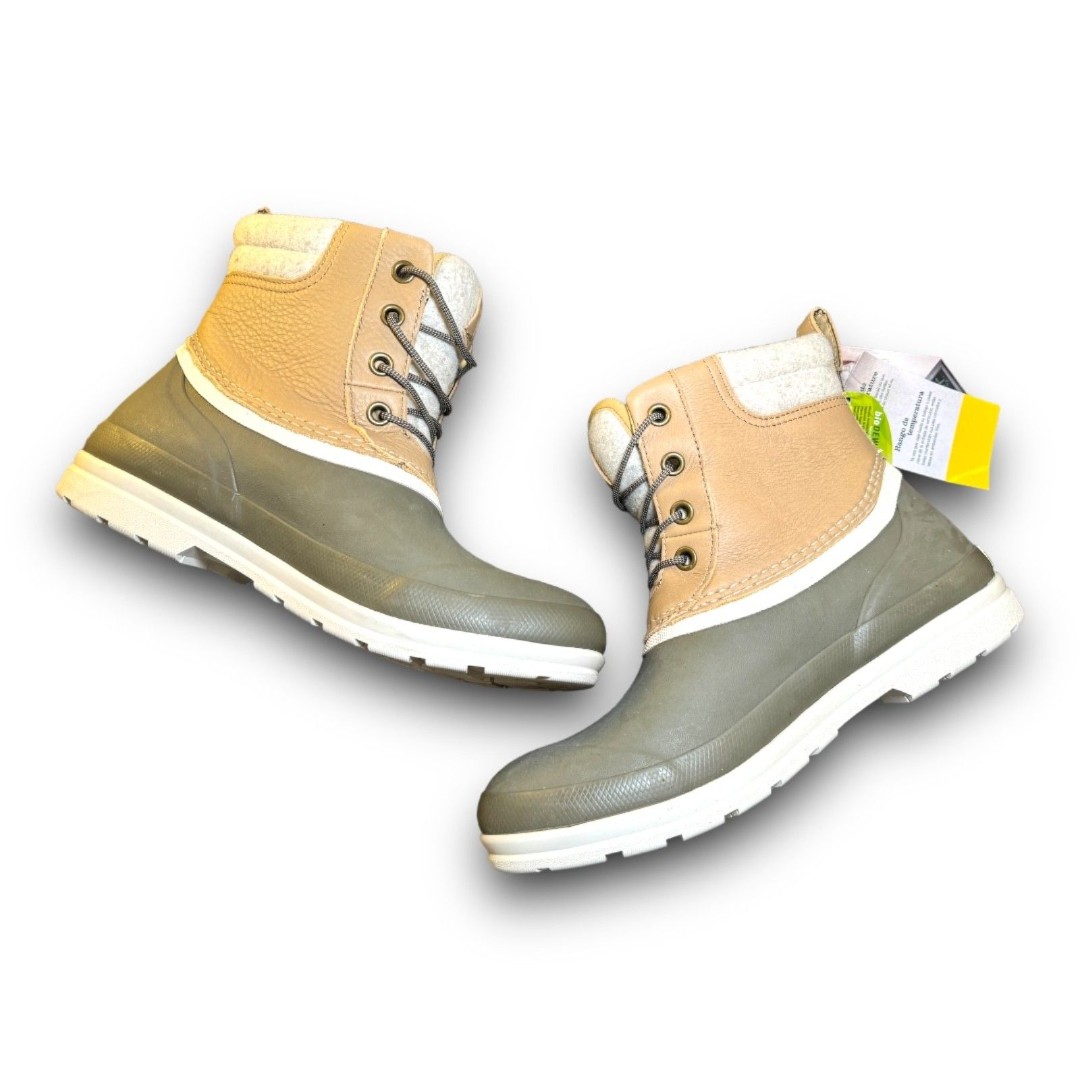 BRAND NEW MUCK BOOT COMPANY LEATHER DUCK BOOTS SIZE 10