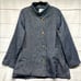 Old Navy Blue Herringbone Peacoat Size XL NWT