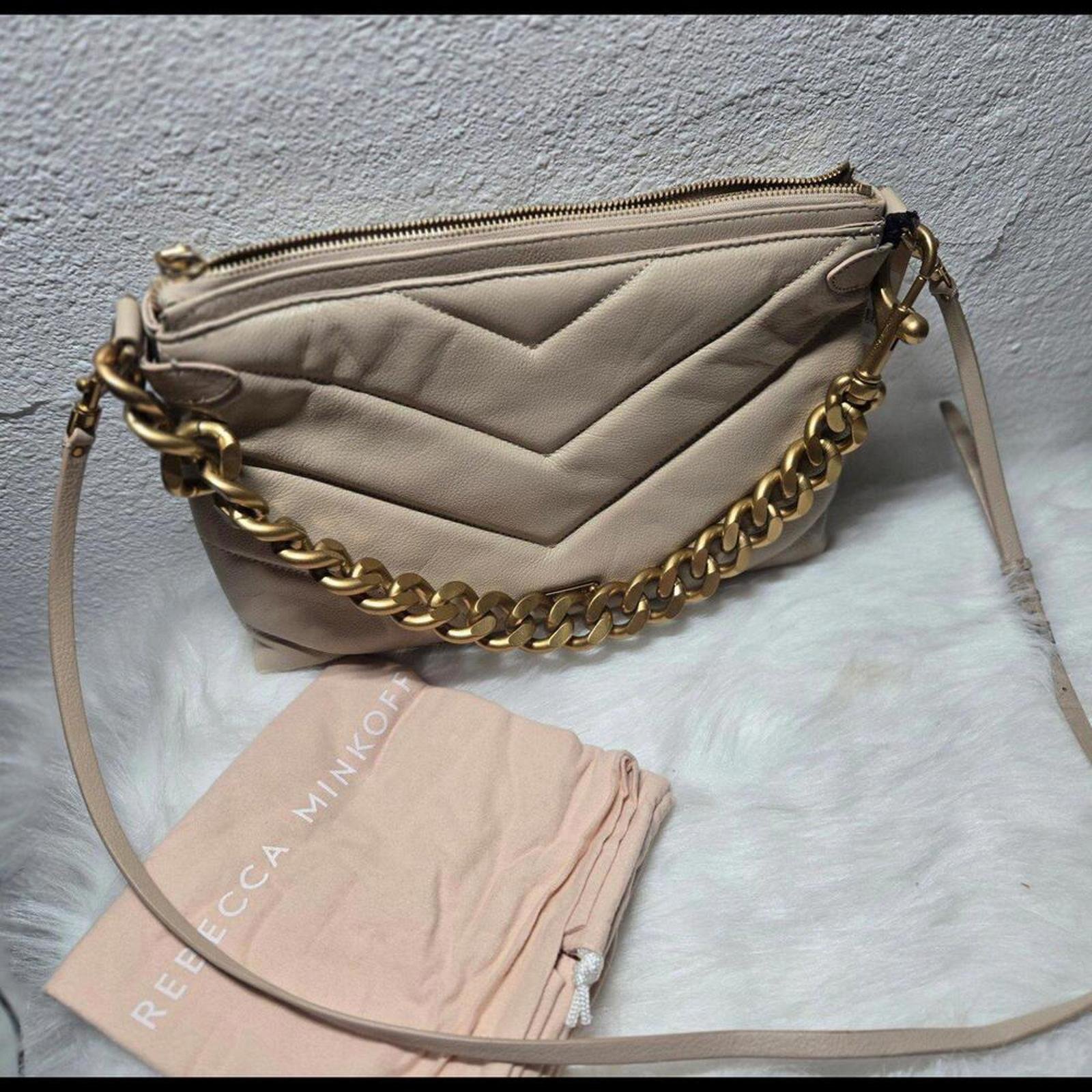 Rebecca Minkoff Crossbody Purse With Gold Chain, From Nordstroms, New With Tags