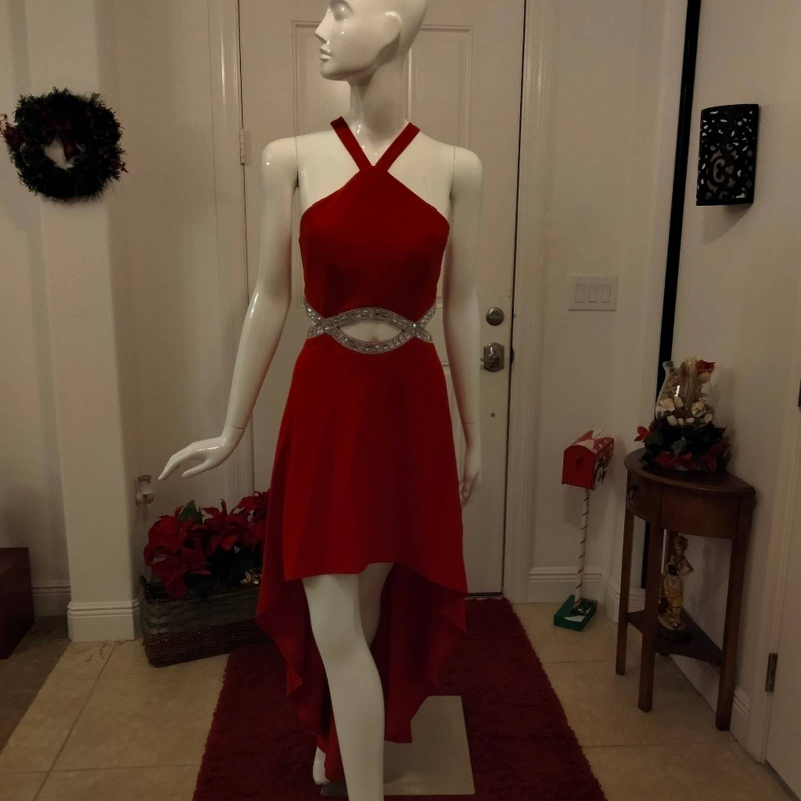 Speechless jewel trim formal gown 11