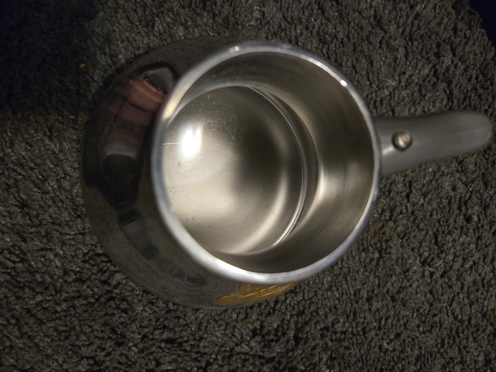 Vintage eddie bauer stainless steel mug - detail
